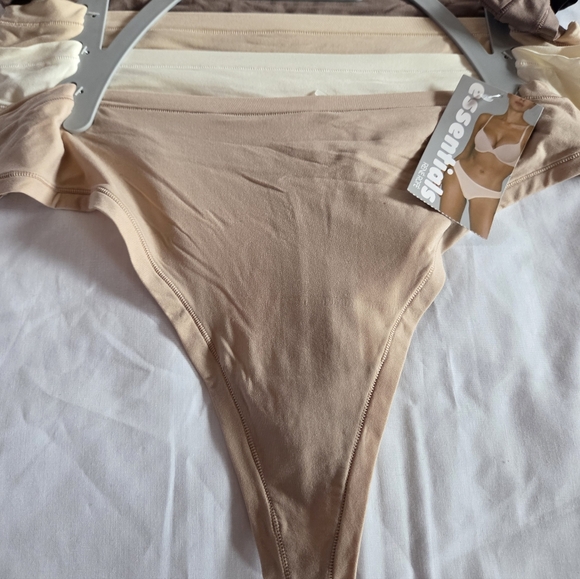 Essentials Rene Rofe Multi-Color Thong Set Size XL New - Picture 7 of 12